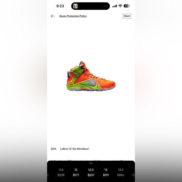 Nike LeBron 12 'Six Meridians' - Picture 8 of 8